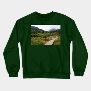 Zelenci Nature Reserve, Slovenia Crewneck Sweatshirt